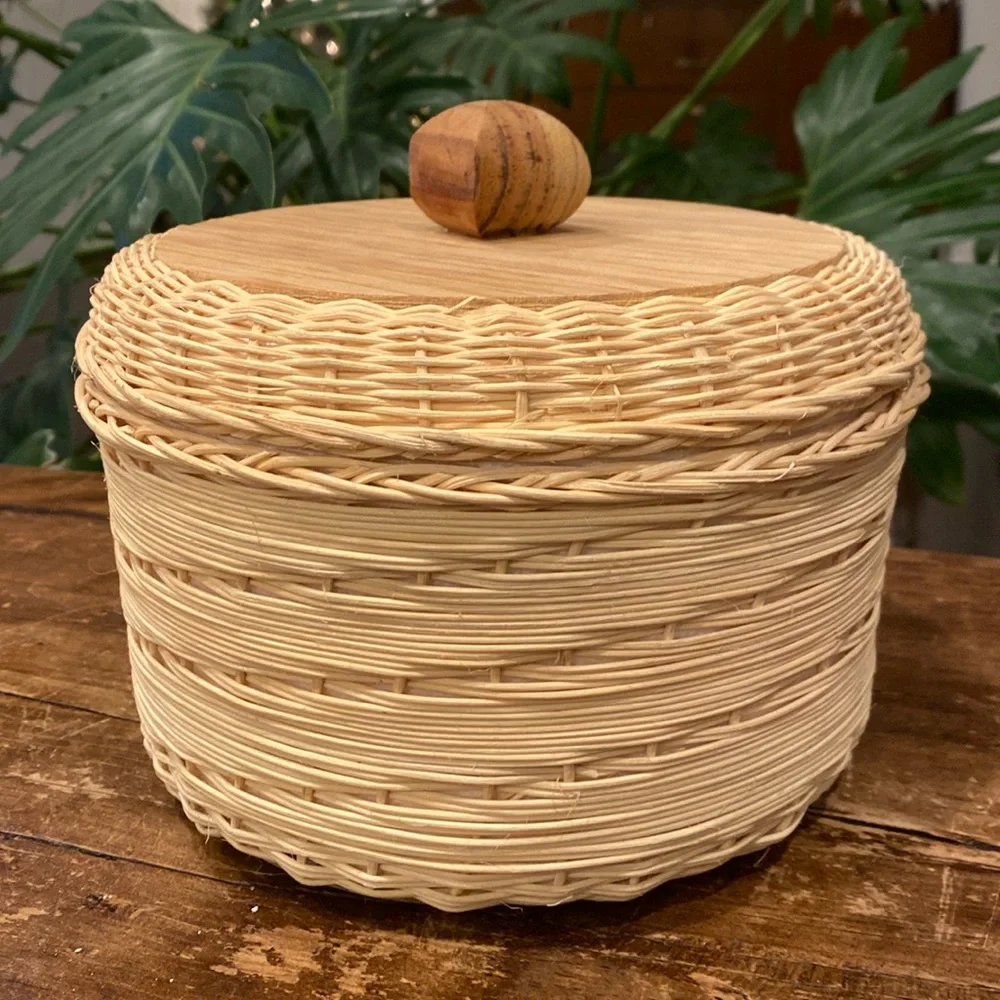 Woven Insulated Boho Ice Bucket